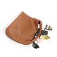 Luxury PU Leather Knitted Tote And Purse Handbag