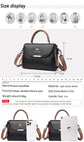 Luxury Leather Shoulder Bags WIth Large Capacity And Solid Design